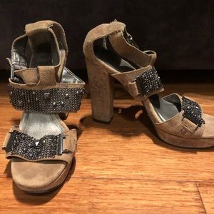 Calvin Klein Strap Heels